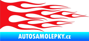 Samolepka Plameny 067 červená