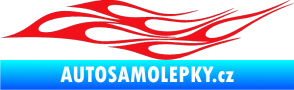 Samolepka Plameny 077 červená