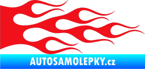Samolepka Plameny 088 červená