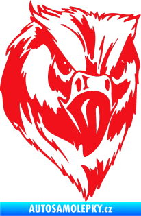 Samolepka Predators 002 pravá červená