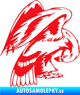Samolepka Predators 017 pravá červená