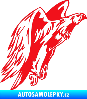 Samolepka Predators 058 pravá červená