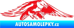Samolepka Predators 074 pravá červená
