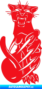 Samolepka Predators 110 pravá puma červená