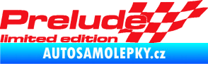Samolepka Prelude limited edition pravá červená