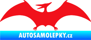 Samolepka Pterodactylus 001 levá červená