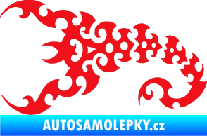 Samolepka Štír 015 levá červená