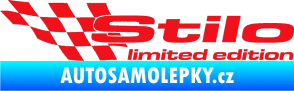 Samolepka Stilo limited edition levá červená