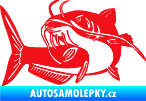 Samolepka Sumec 001 levá červená