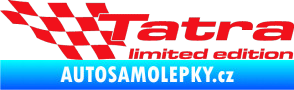 Samolepka Tatra limited edition levá červená