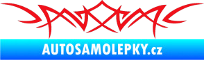 Samolepka Tetování 068 červená