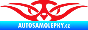 Samolepka Tetování 128 červená