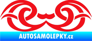 Samolepka Tetování 137 červená