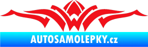 Samolepka Tetování 140 červená