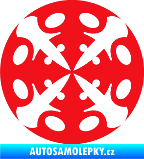 Samolepka Tetování 173 červená