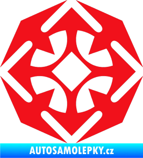 Samolepka Tetování 174 červená