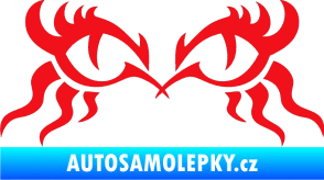 Samolepka Tetování 183 oči červená