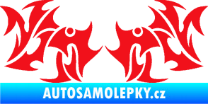 Samolepka Tetování 194 červená