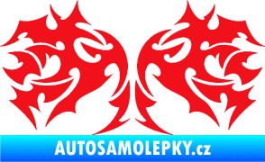 Samolepka Tetování 197 červená