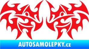 Samolepka Tetování 203 červená