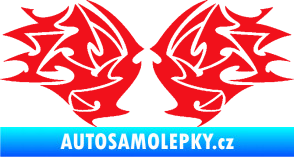 Samolepka Tetování 205 červená
