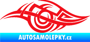 Samolepka Tetování 208 levá červená