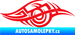 Samolepka Tetování 208 pravá červená