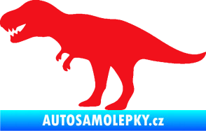 Samolepka Tyrannosaurus Rex 001 levá červená