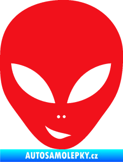 Samolepka UFO 003 levá červená