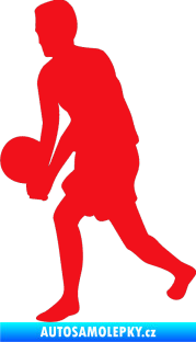 Samolepka Voleybal 013 levá červená
