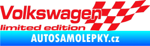 Samolepka Volkswagen limited edition pravá červená