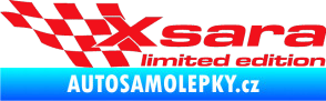 Samolepka Xsara limited edition levá červená