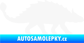 Samolepka Ankylosaurus 001 pravá bílá