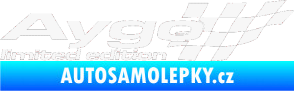 Samolepka Aygo limited edition pravá bílá