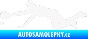 Samolepka Baseball 015 levá bílá