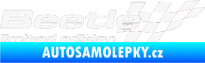Samolepka Beetle limited edition pravá bílá