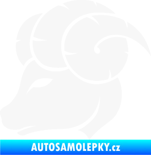 Samolepka Beran zvěrokruh 002 levá bílá