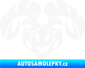 Samolepka Beran zvěrokruh 003  bílá