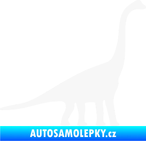 Samolepka Brachiosaurus 001 pravá bílá