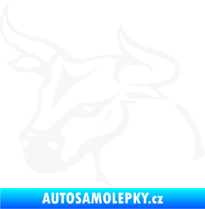 Samolepka Býk 005 levá bílá