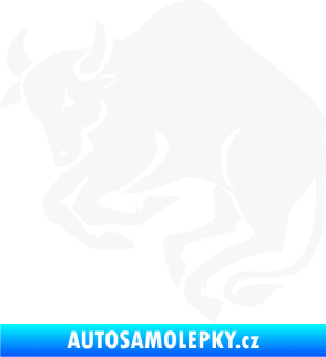 Samolepka Býk zvěrokruh 005 levá bílá