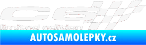Samolepka C6 limited edition pravá bílá