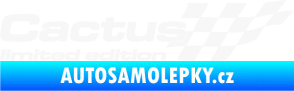 Samolepka Cactus limited edition pravá bílá