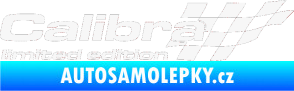 Samolepka Calibra limited edition pravá bílá