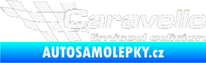 Samolepka Caravelle limited edition levá bílá
