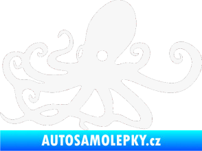 Samolepka Chobotnice 001 levá bílá