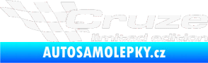 Samolepka Cruze limited edition levá bílá