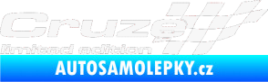 Samolepka Cruze limited edition pravá bílá