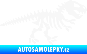 Samolepka Dinosaurus kostra 001 pravá bílá
