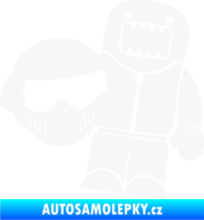Samolepka Domo 014 levá Stig bílá